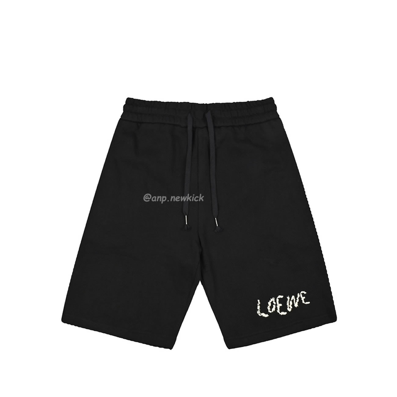 Loewe Pocket Patchwork Patch Logo Embroidered Shorts (1) - newkick.cc